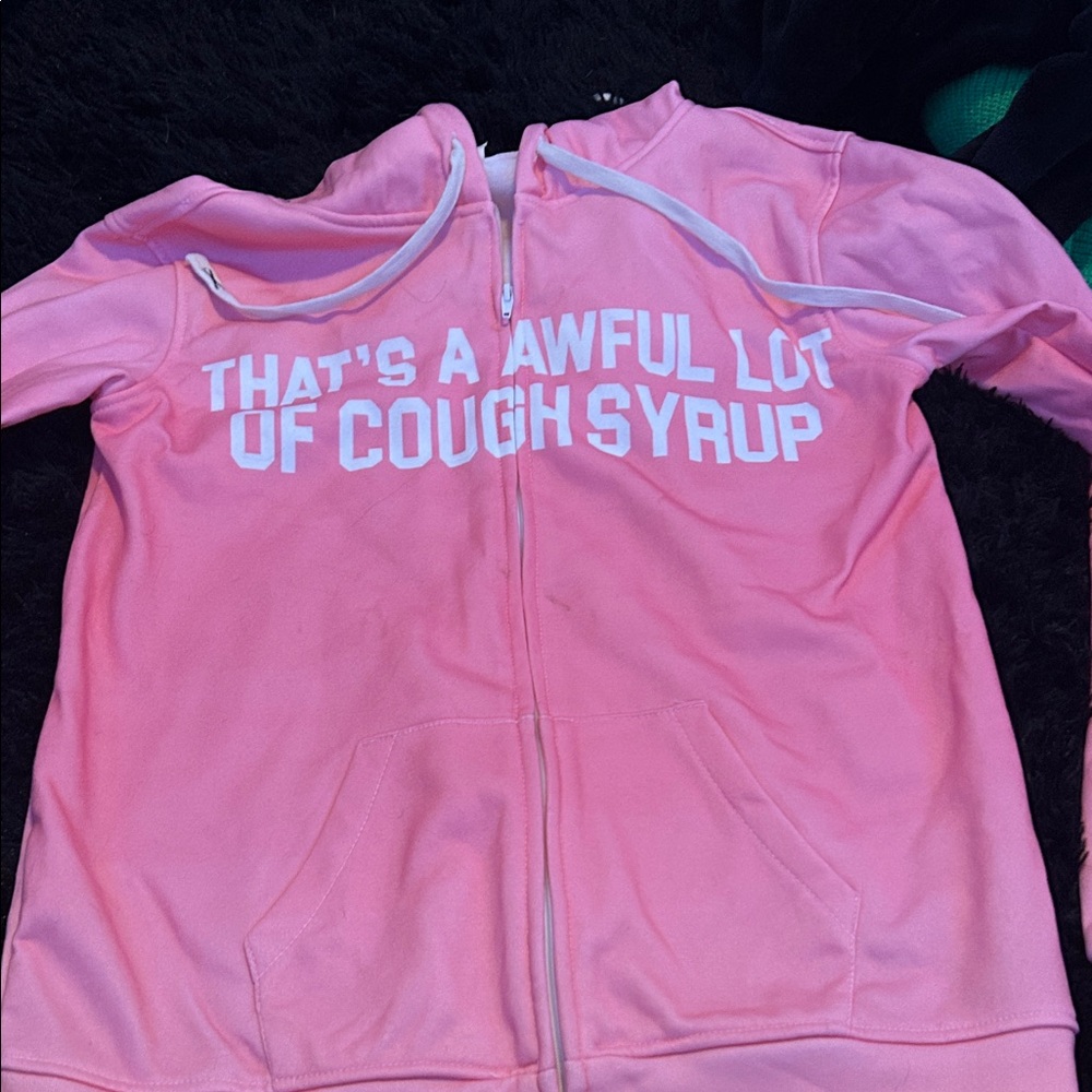 Pink AlOCS Hoodie Jacket